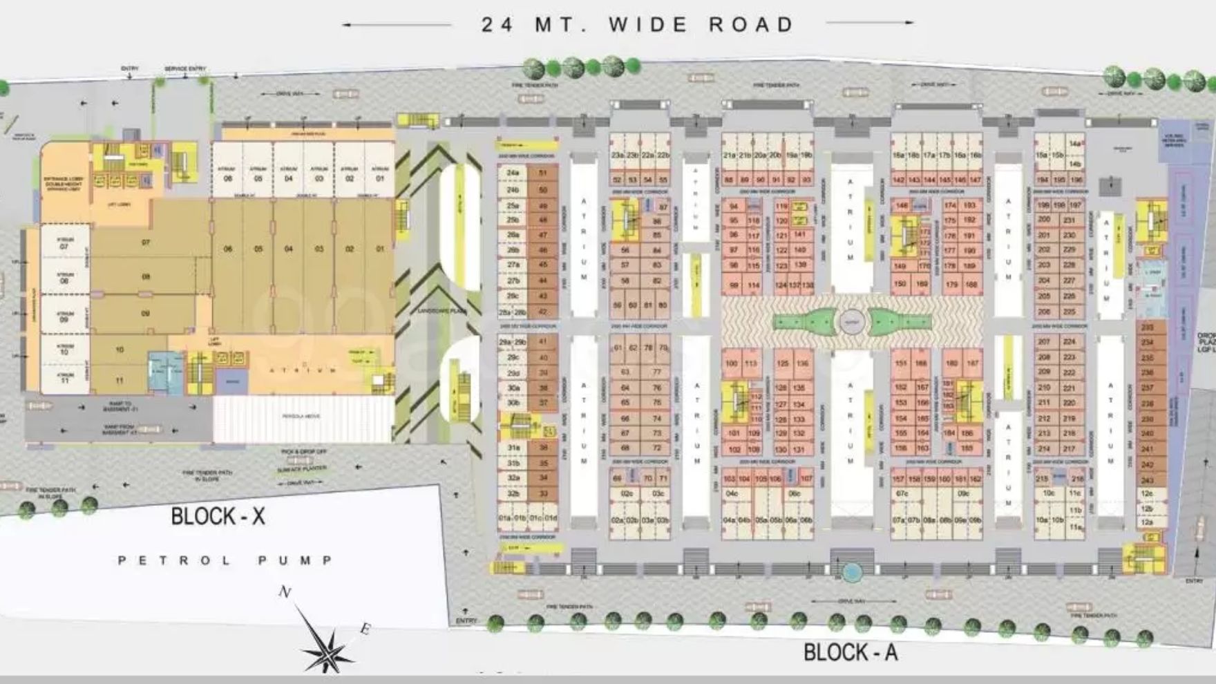 Gaur World SmartStreet Greater Noida Master Plan