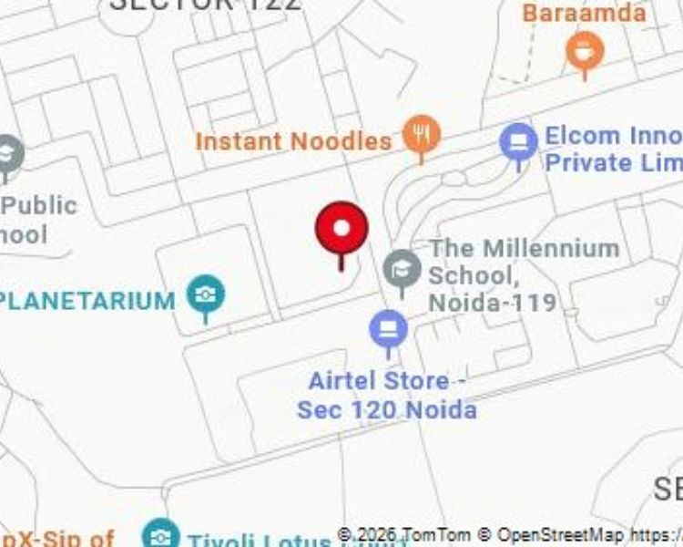 RG Mirage Sector 120 Noida Location Map 