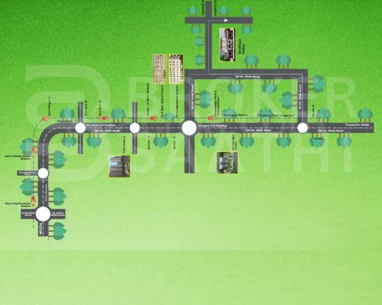 Sindhuja Valley Location Map