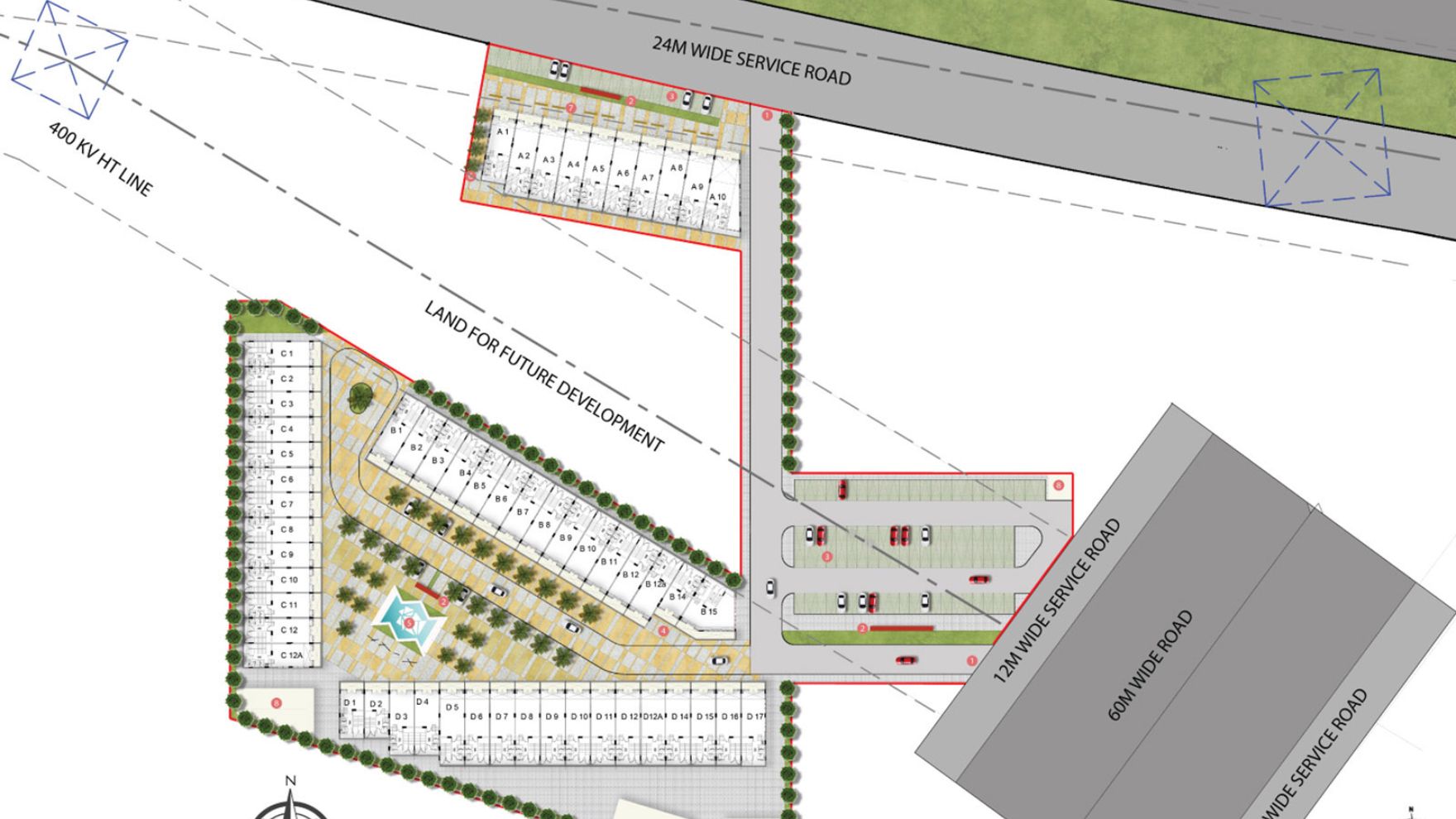 Emaar Business District 75A Sector 75A Gurgaon Master Plan 