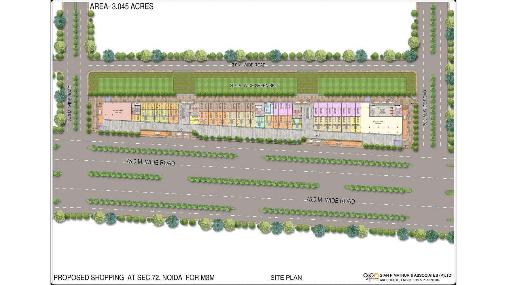 M3M The Line Sector 72 Noida Master Plan 