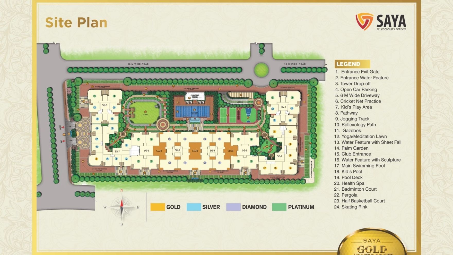 Saya Gold Avenue Master Plan