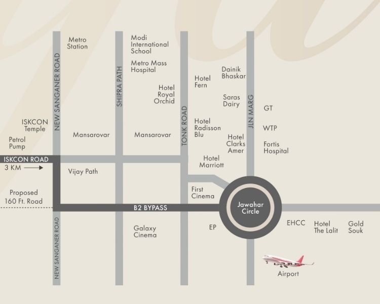 Chordias Eraya Location Map