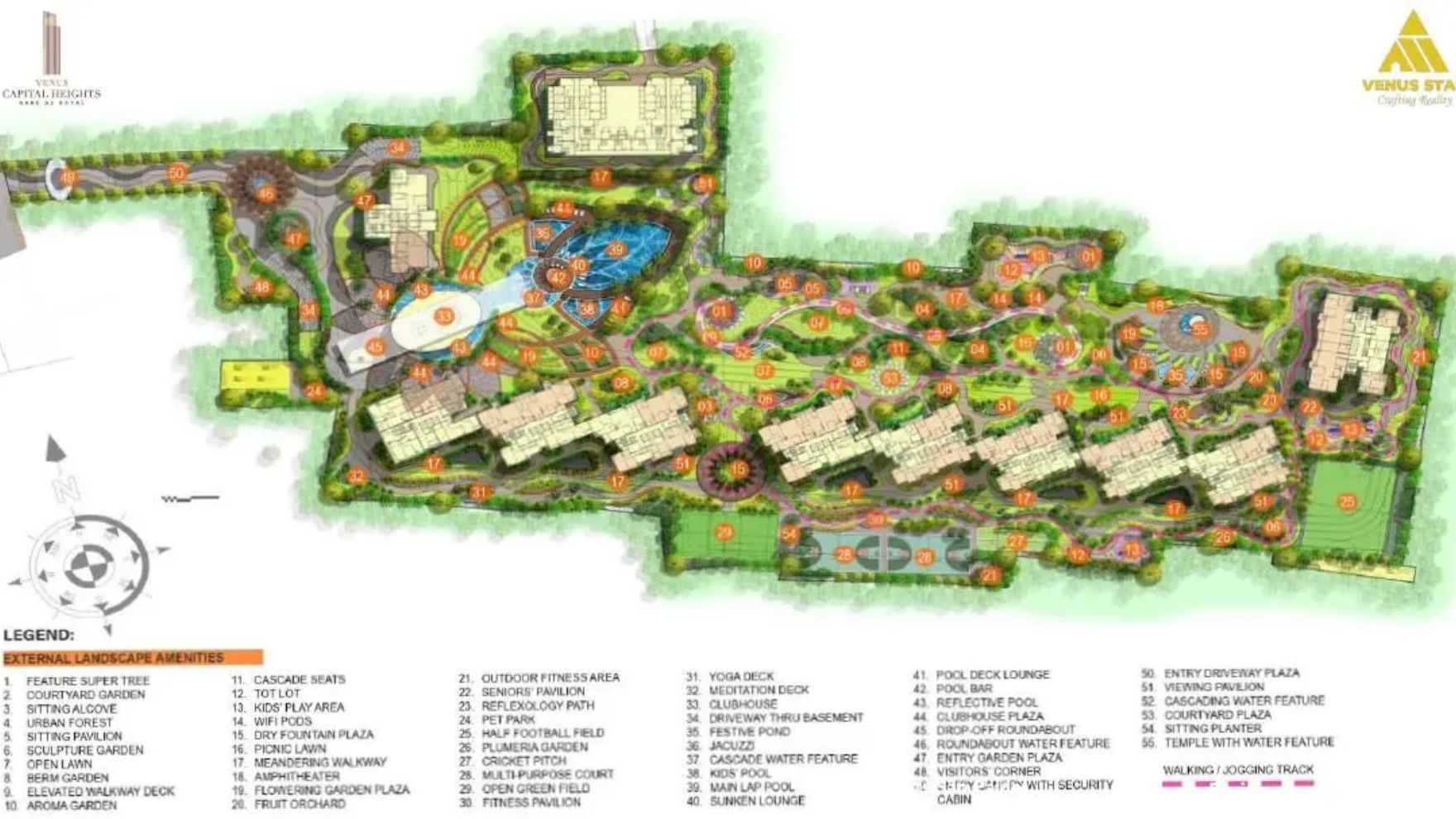 Venus Capital Heights Danapur Patna Master Plan