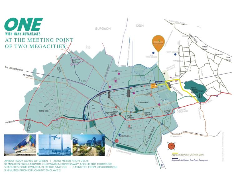 kashish manor one Location Map