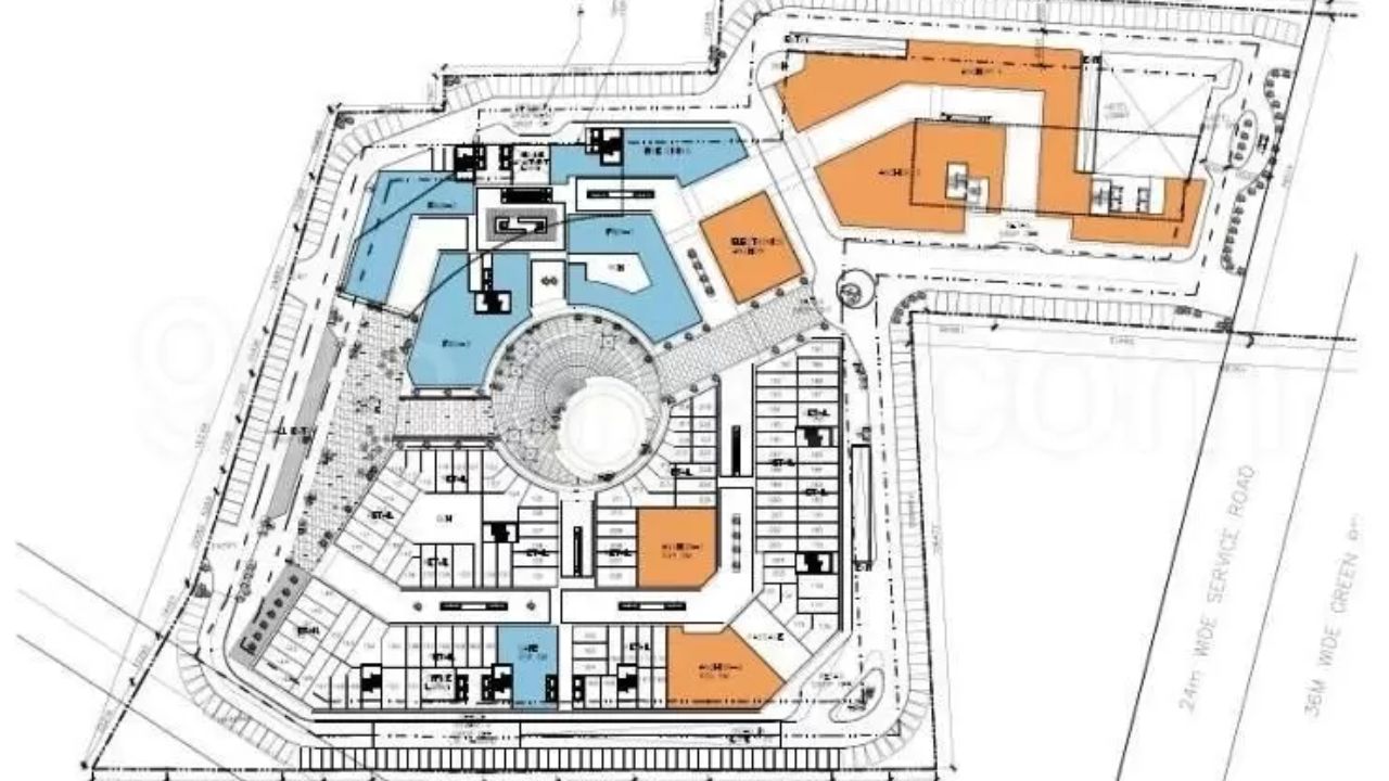 Orris Corinthia Sector 82A Gurgaon Floor Plan