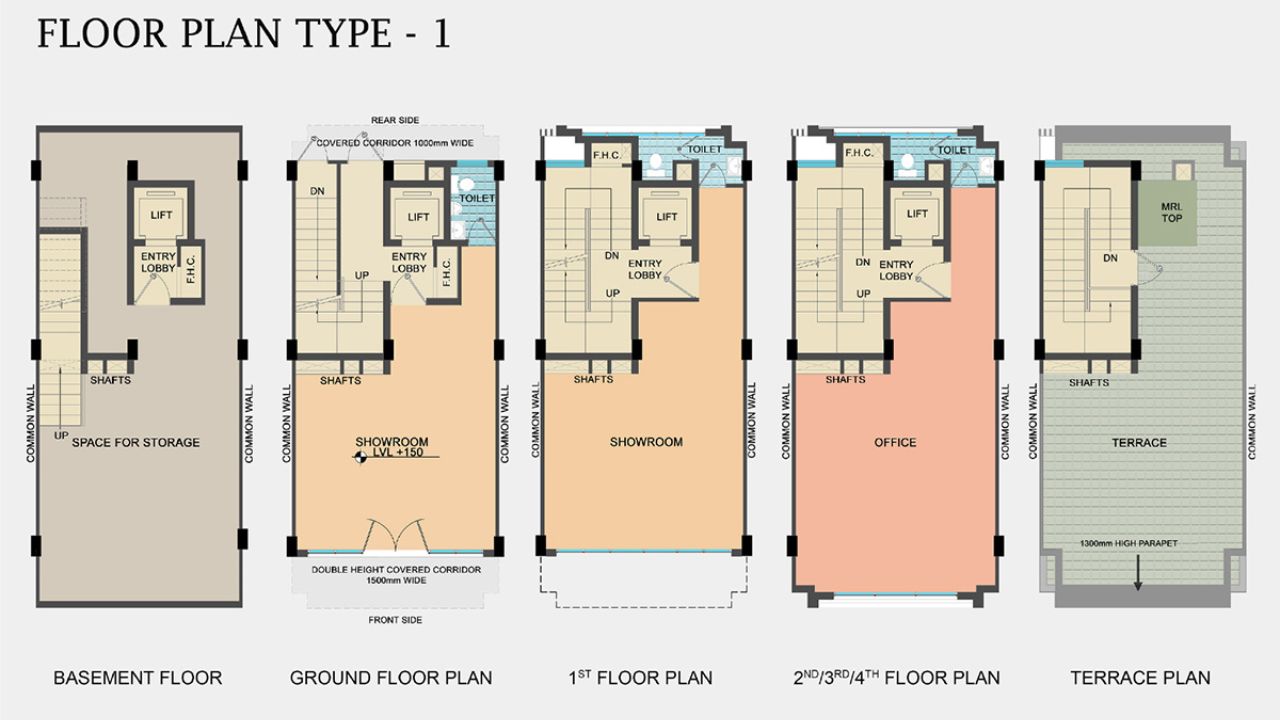Emaar Business District 83 Floor Plan