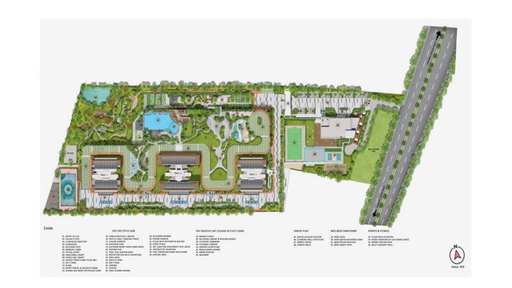 Purva Silver Sky Electronic City Bangalore Master Plan 