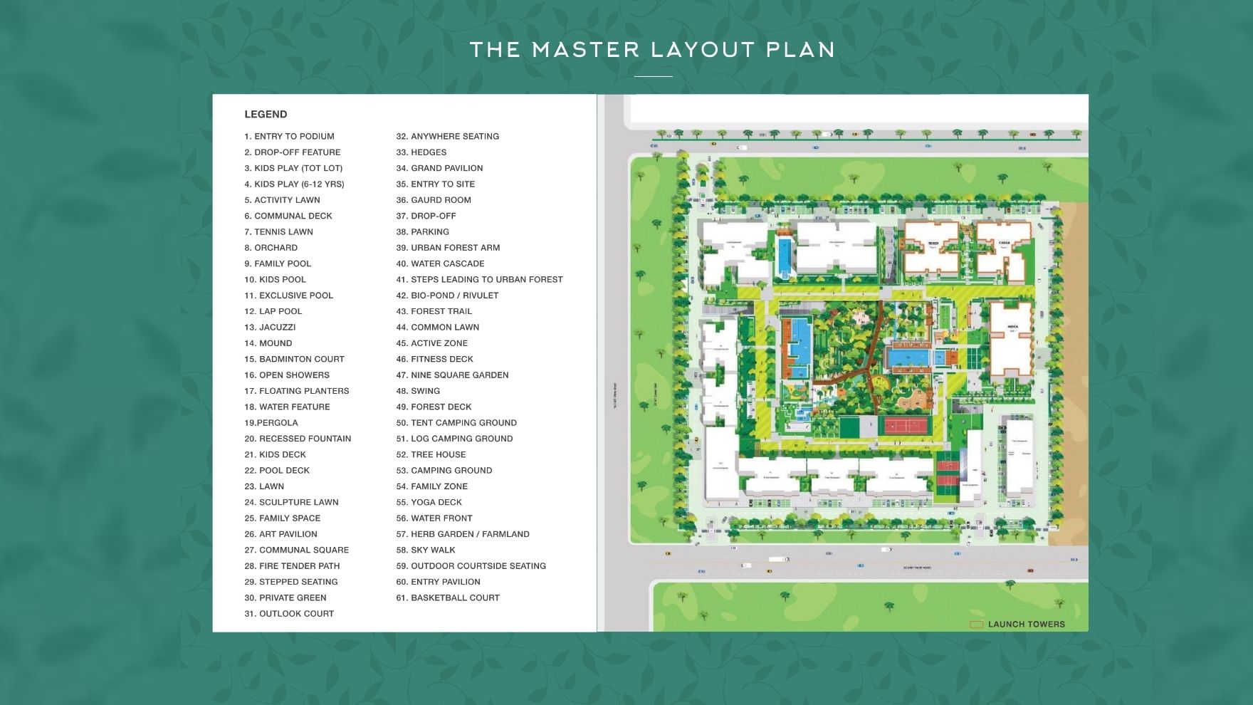 Godrej Woods Master Plan