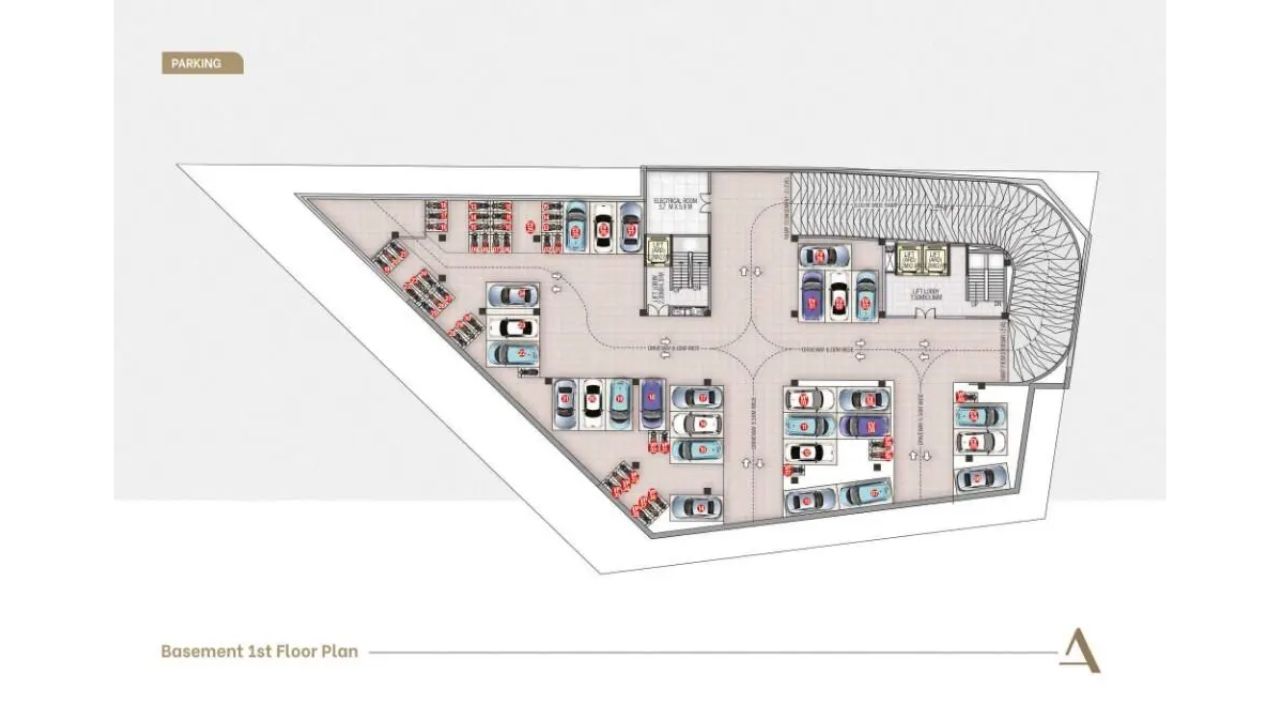 Samanvay Aurantis Floor Plan Basement 1