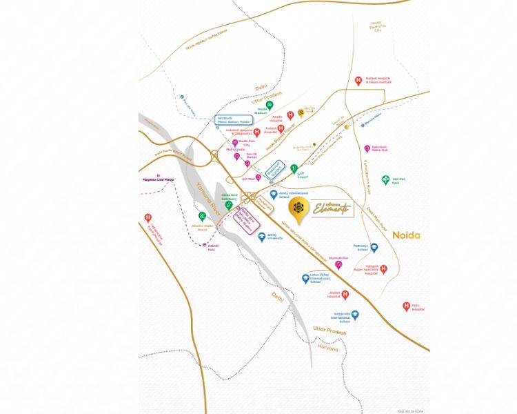 Experion Elements Location Map