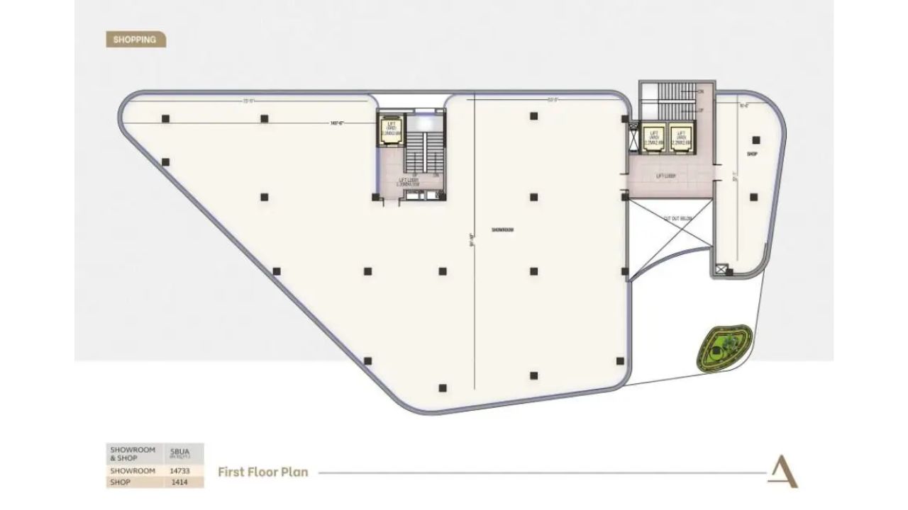 Samanvay Aurantis Floor Plan First Floor