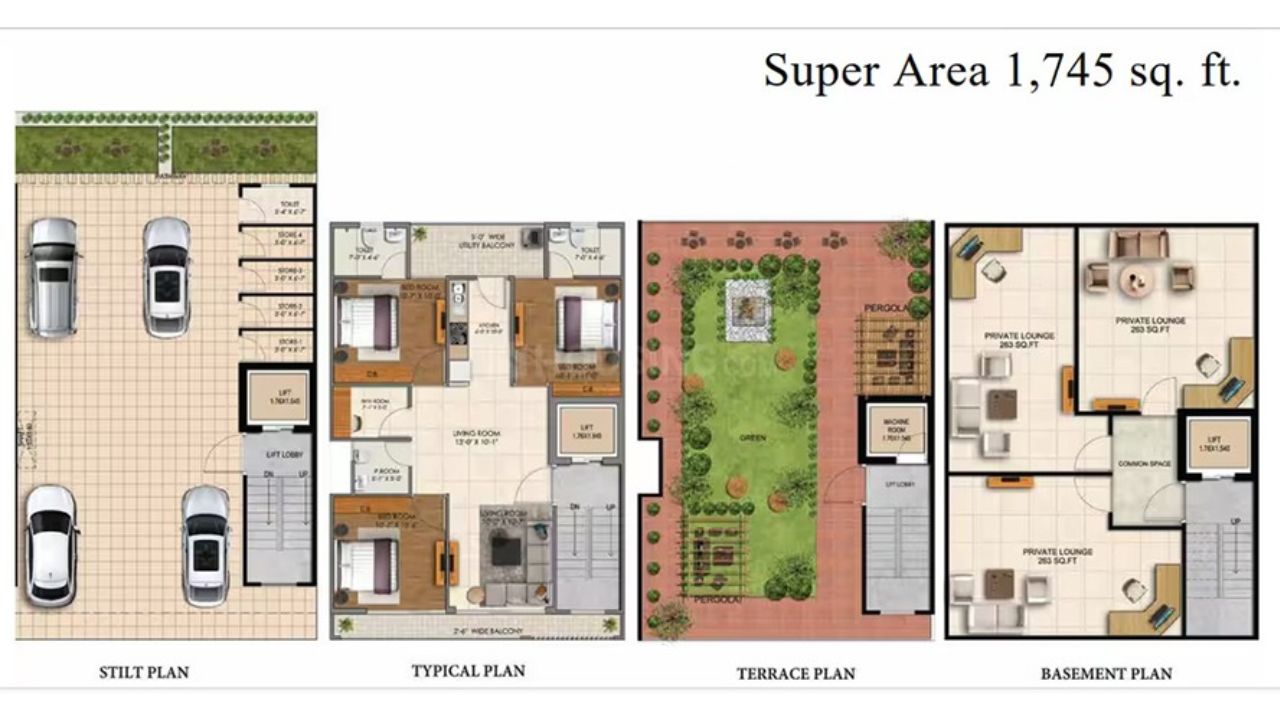 JMS The Nation Floor Plan