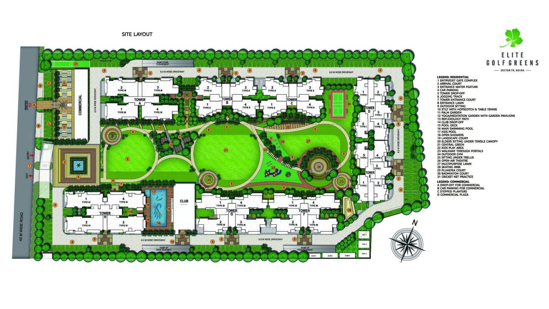Golf Green Master Plan