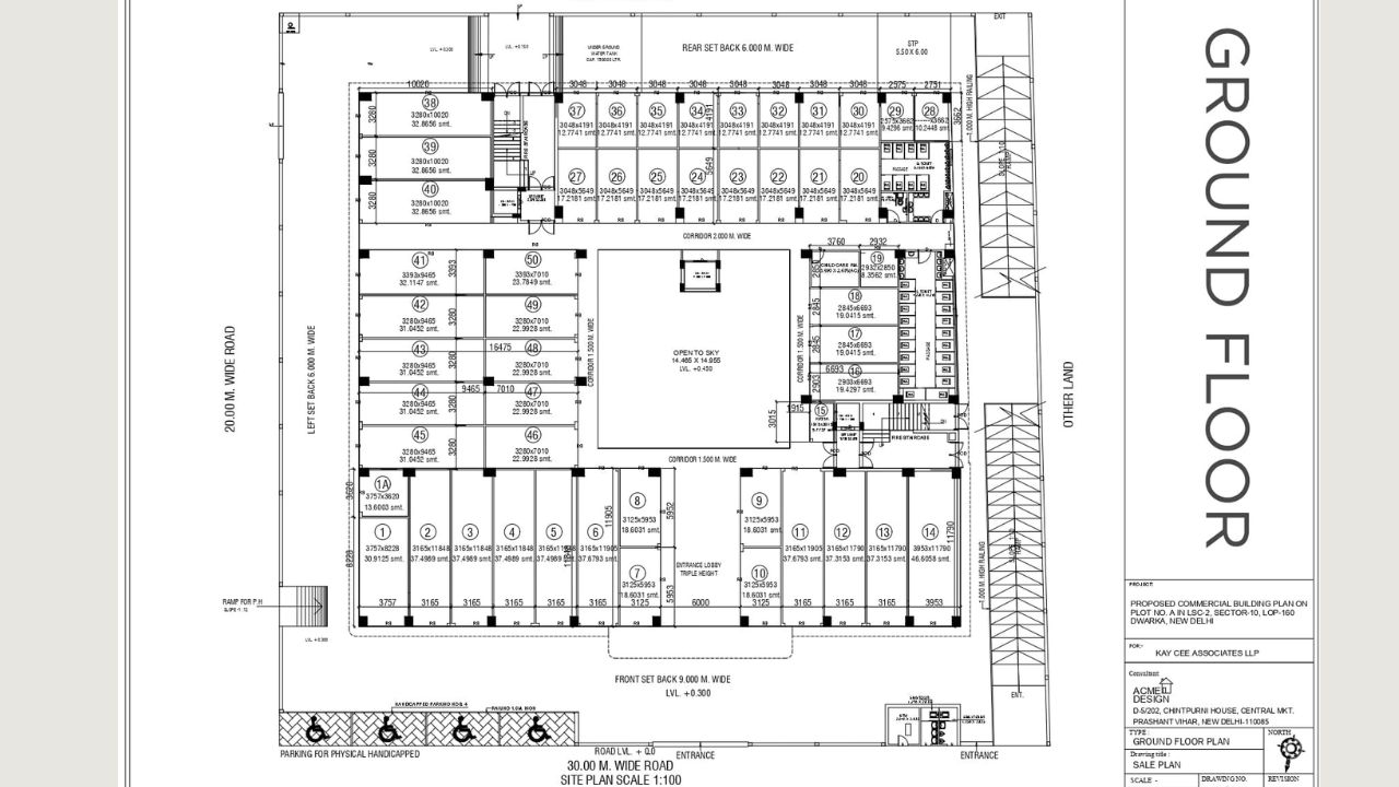 Maxvel Pavilion Dwarka Floor Plan Ground Floor