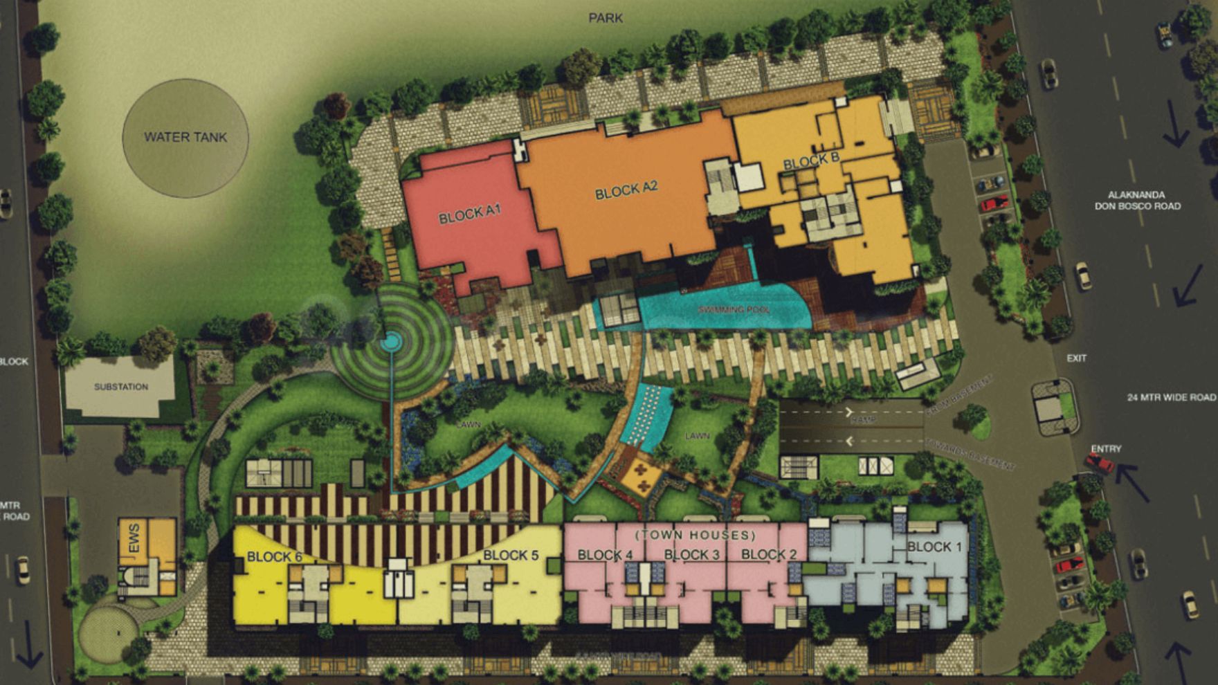 DLF Kings Court Greater Kailash 2 South Delhi Master Plan