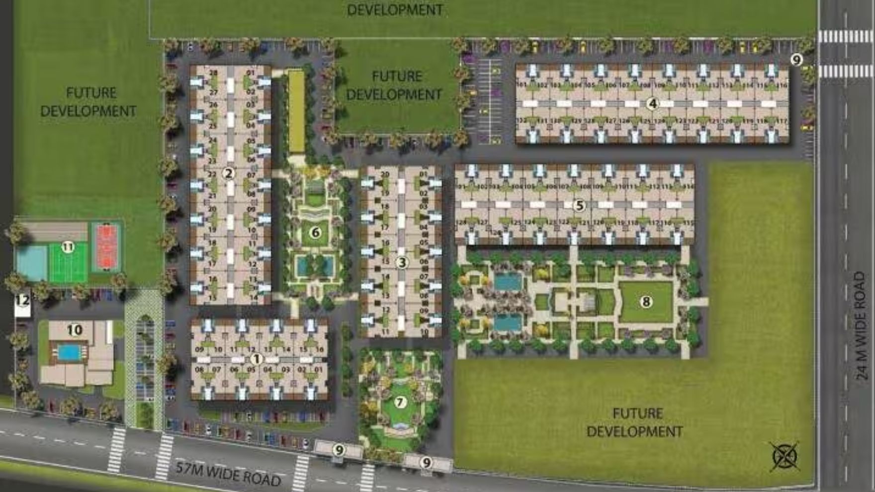 Wave Veridia Oakwood Enclave Master Plan