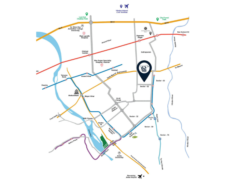Bhutani Avenue 133 Location Map