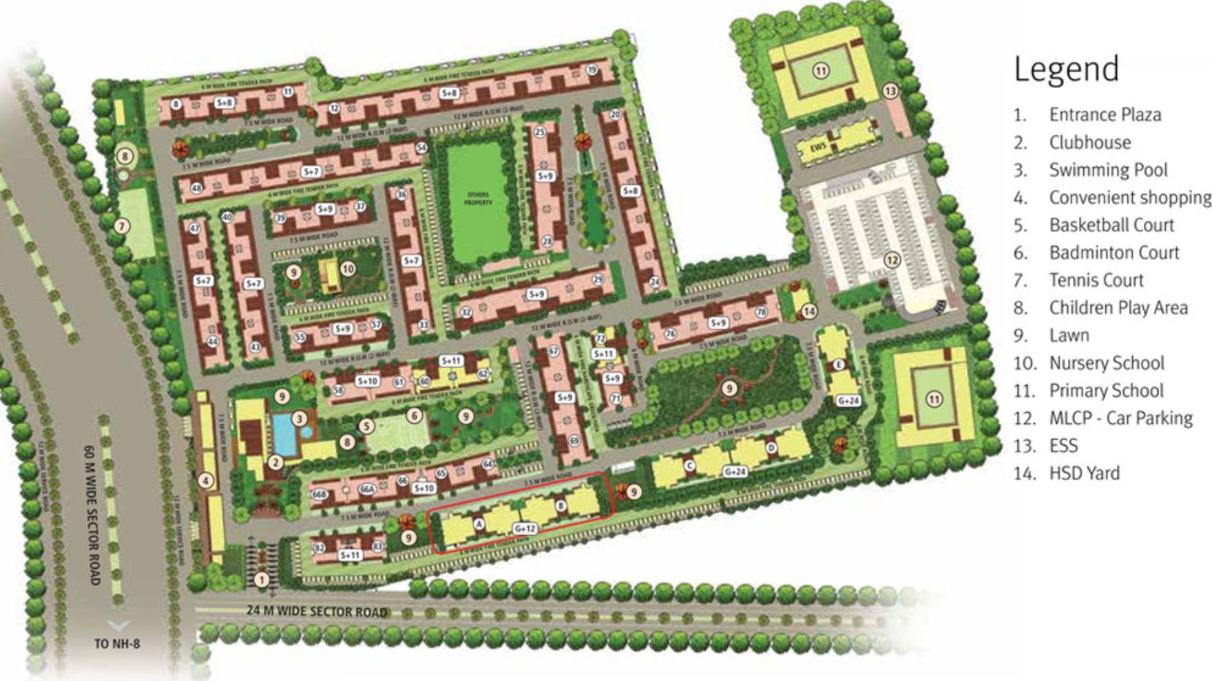 Emaar Palm Premier Master Plan