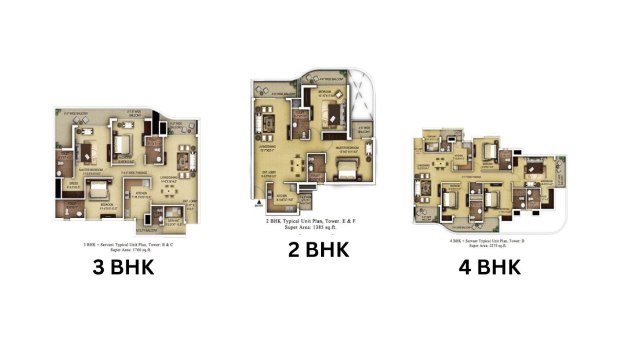 Paras Dews Sector 106 Floor Plan