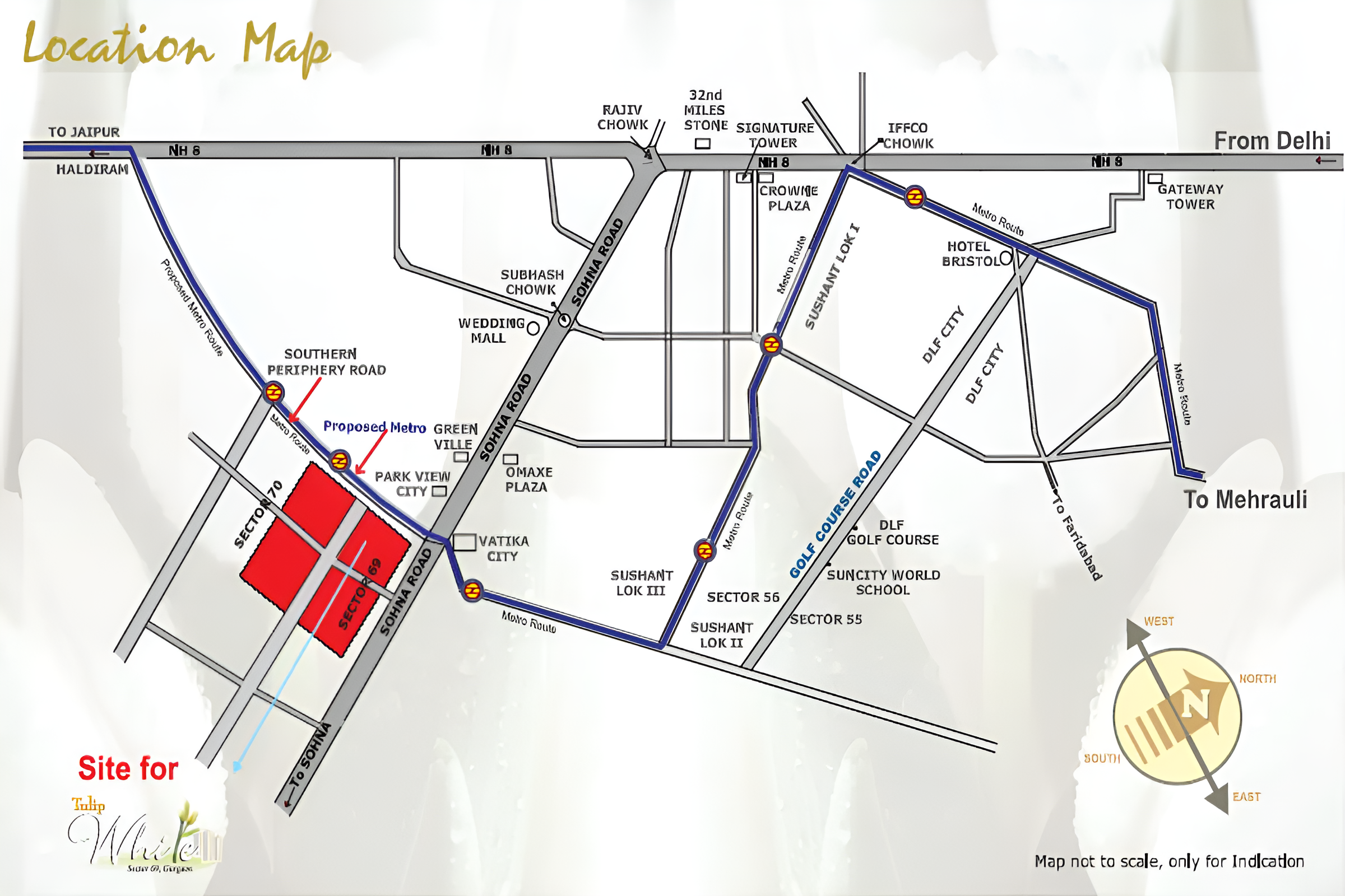 Gurgaon Location Advantages