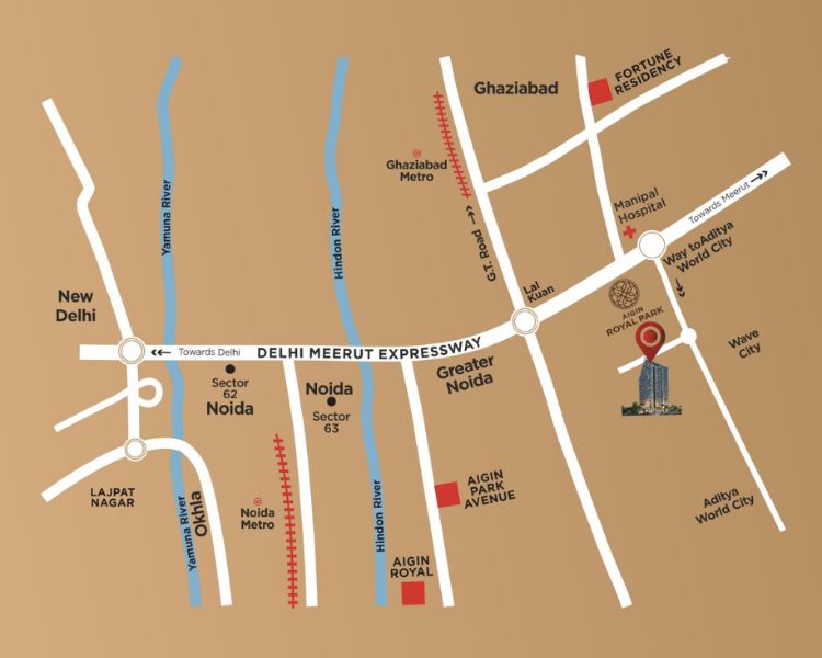 AU The Sunflower Location Map