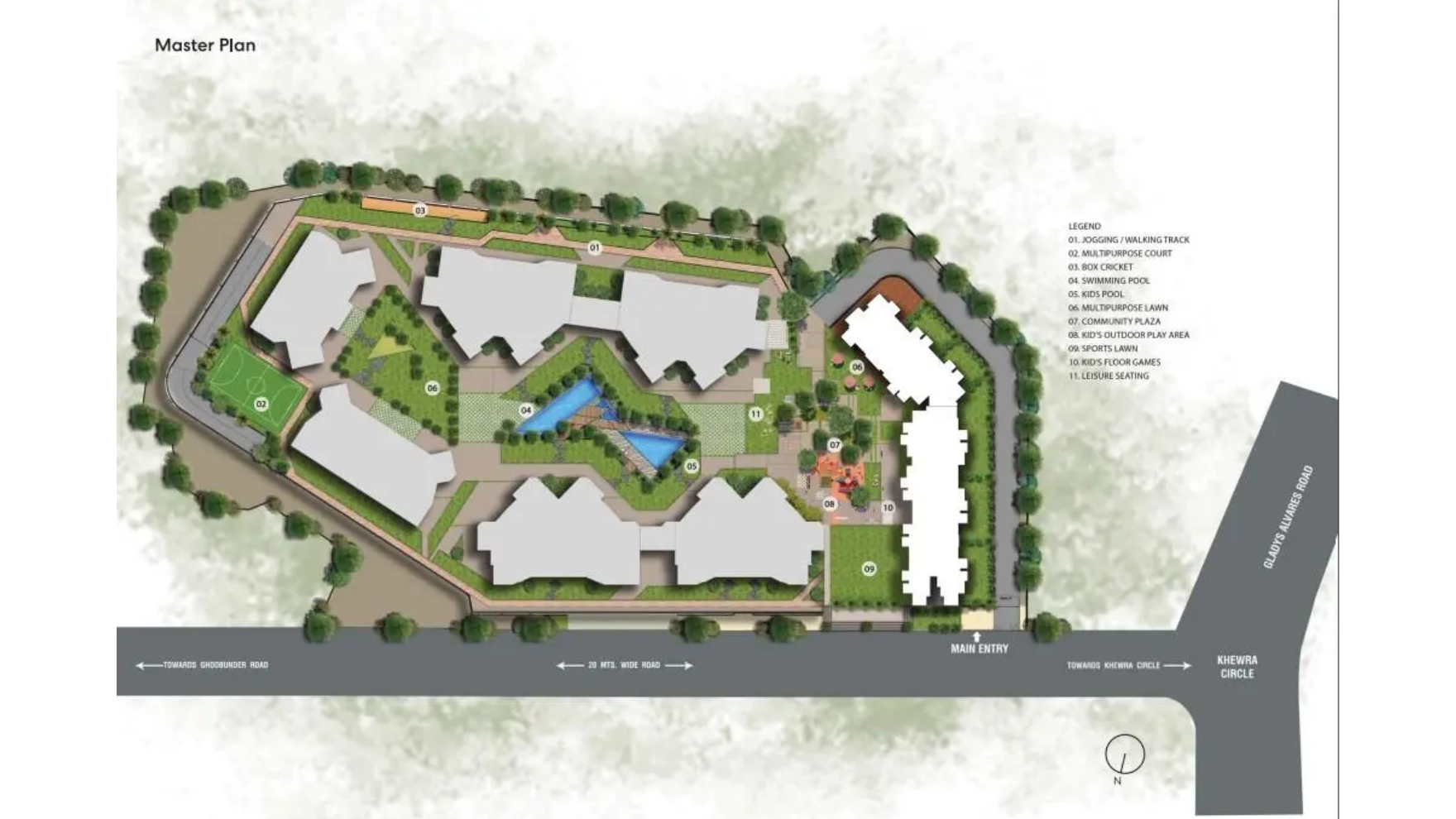 LodhaBellaVista--masterplan