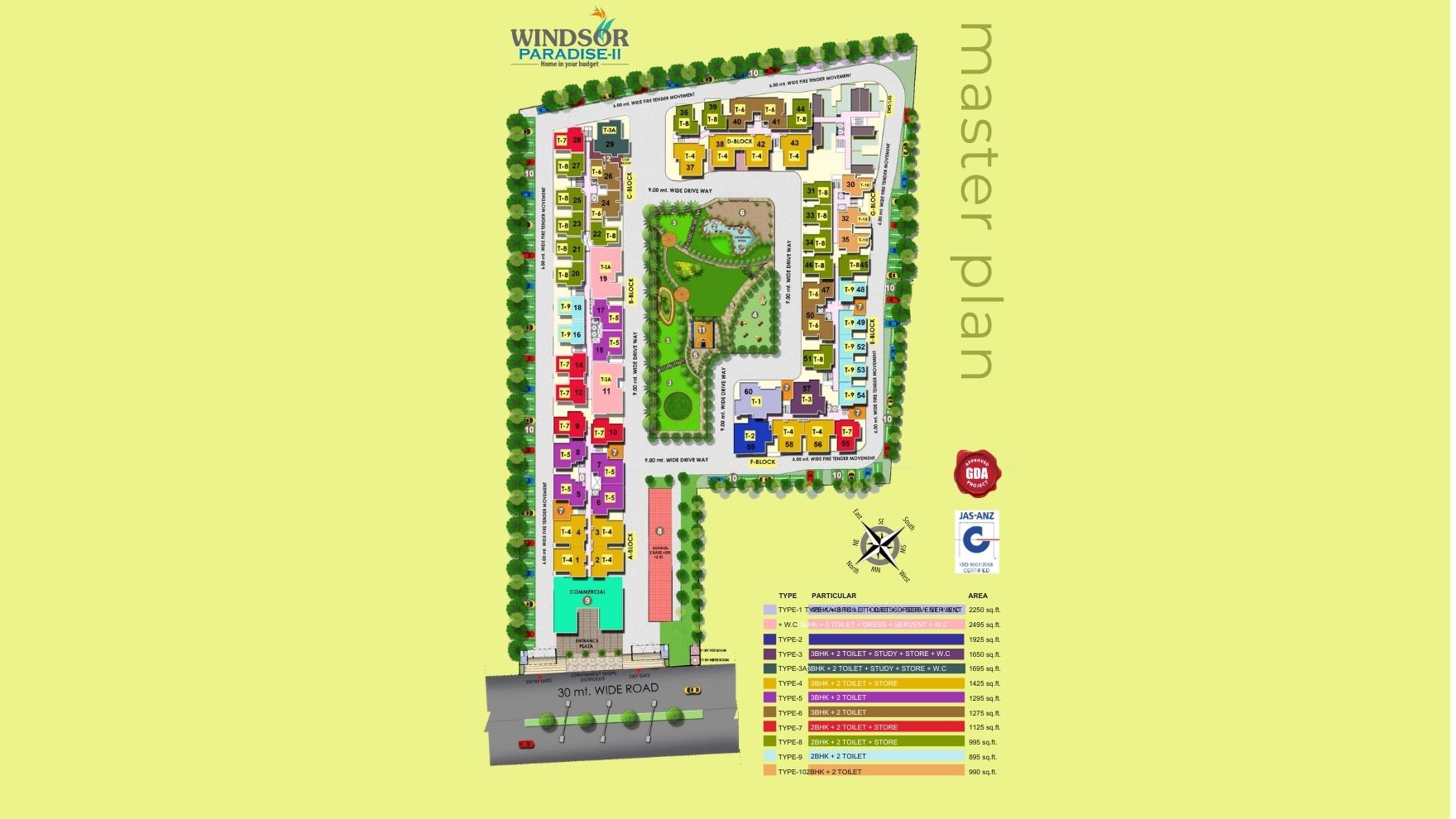 Windsor Paradise Master Plan