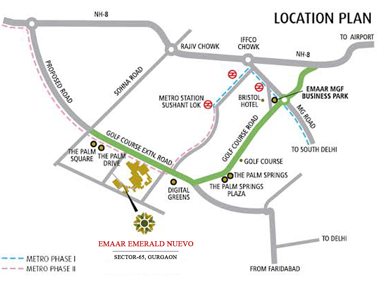 Gurgaon Location Advantages