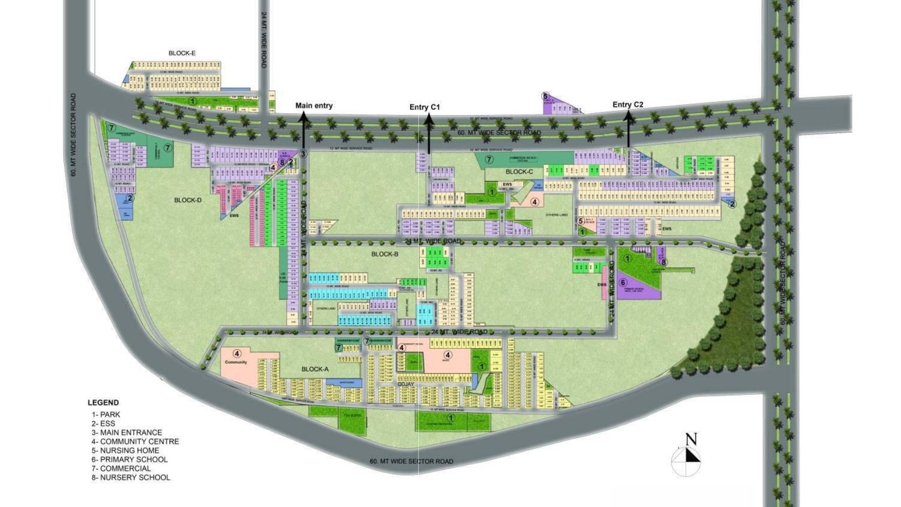 BPTP Pedestal Master Plan