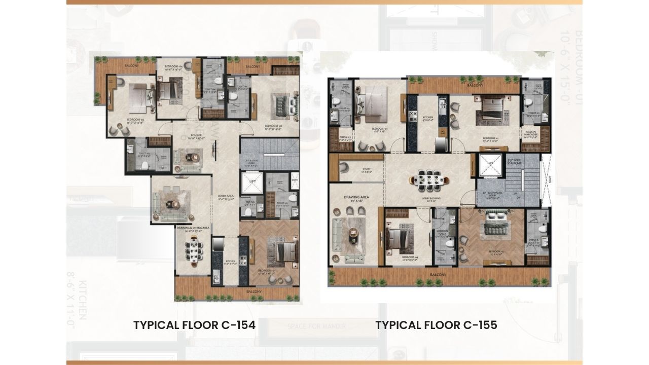 Victory Floor type c Floor Plan