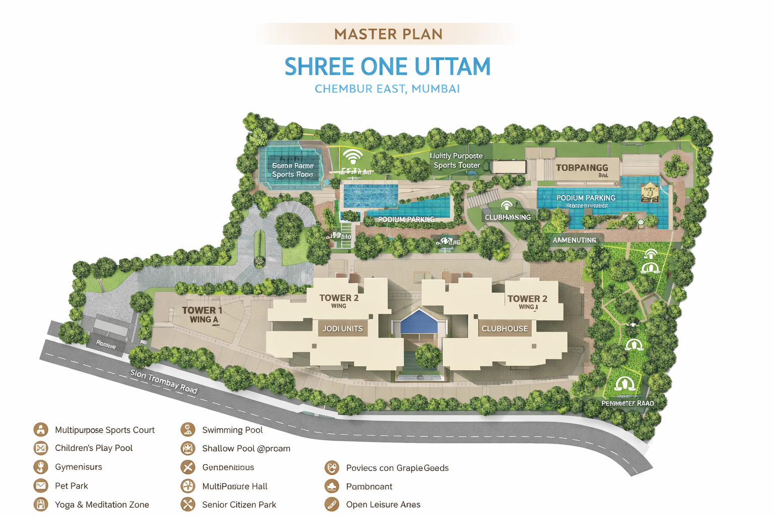 Shree One Uttam Master Plan