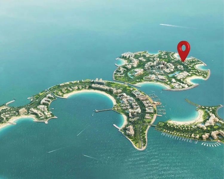 BNW Aqua Arc  Dubai Location Map