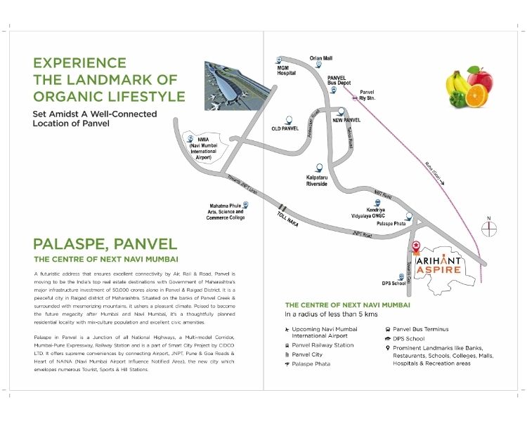 Arihant Aspire Mumbai Location Map