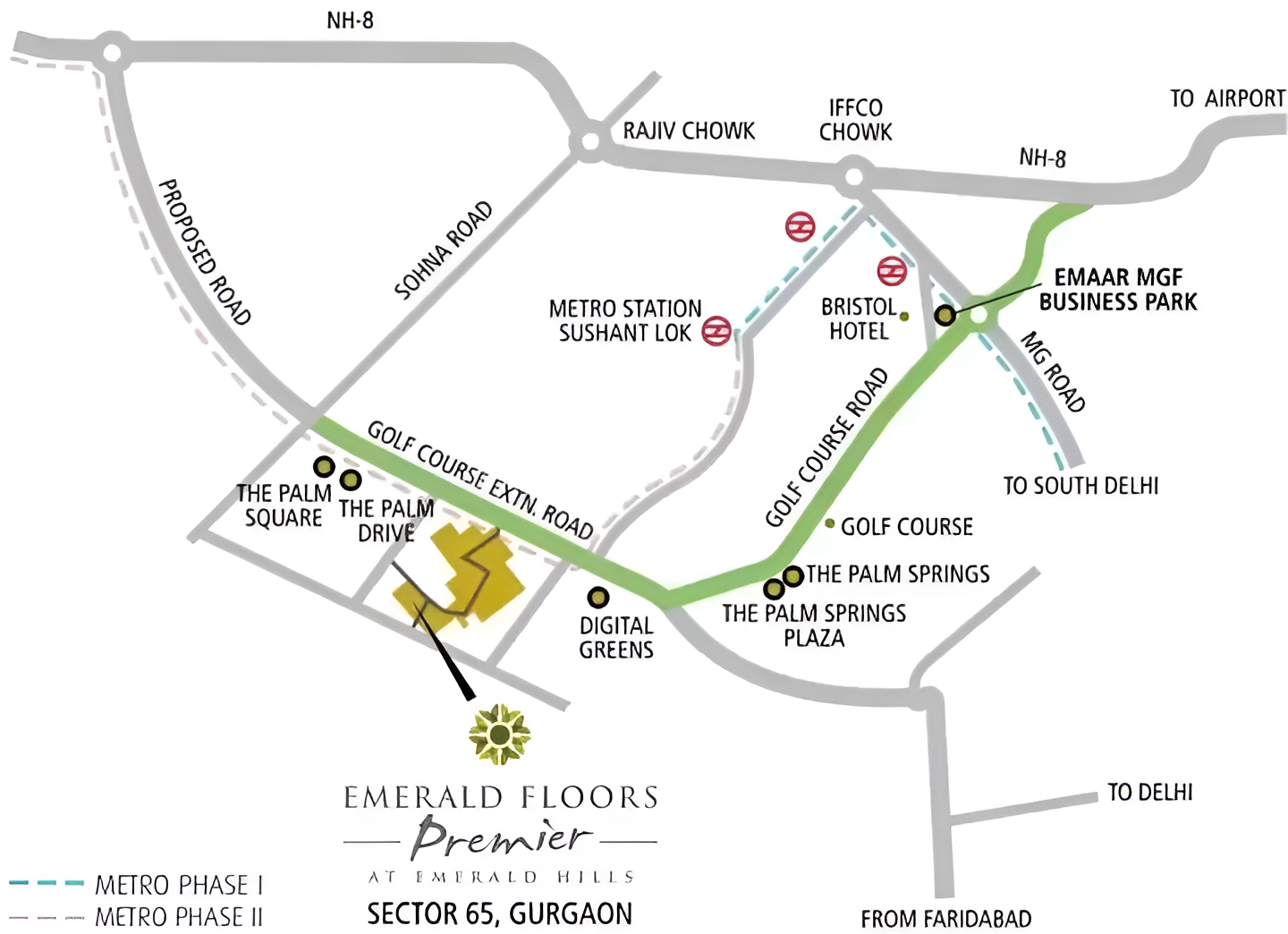 Gurgaon Location Advantages