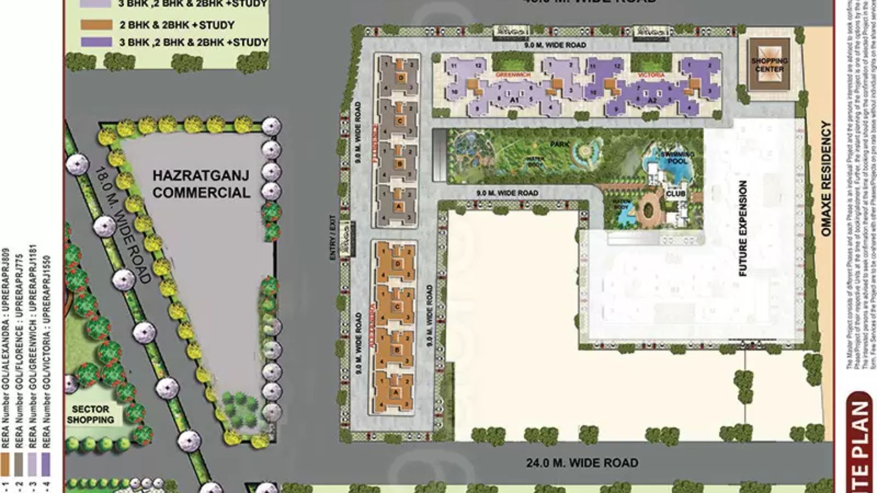 Grand Omaxe Gomti Nagar Extension Lucknow Master Plan 