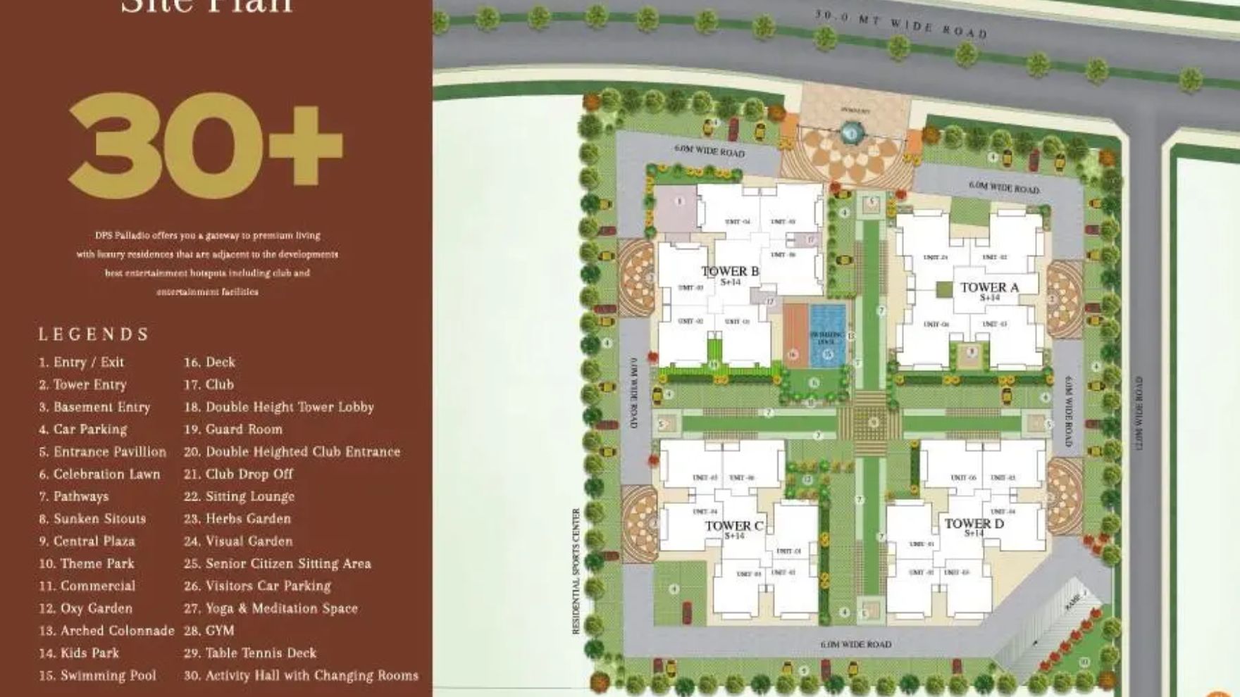 BP DPS Palladio Sultanpur Road Lucknow Master Plan 