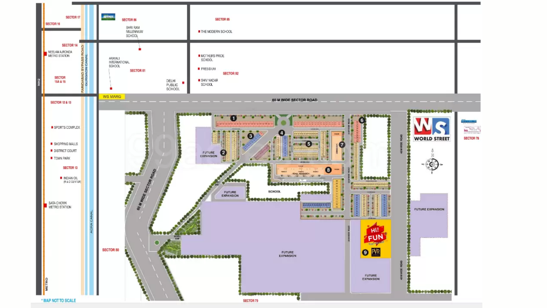 omaxeworldstreet-masterplan