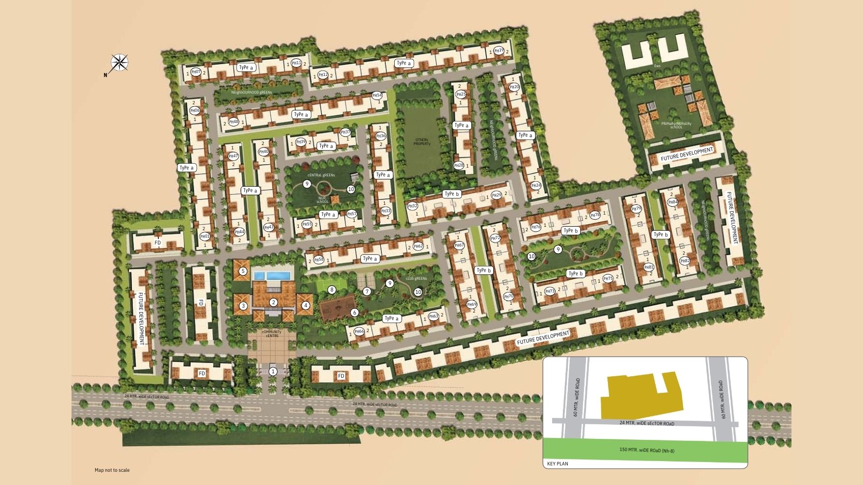 Emaar Palm Hills Master Plan