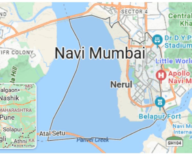 Emperia Icon Nerul Navi Mumbai Location Map