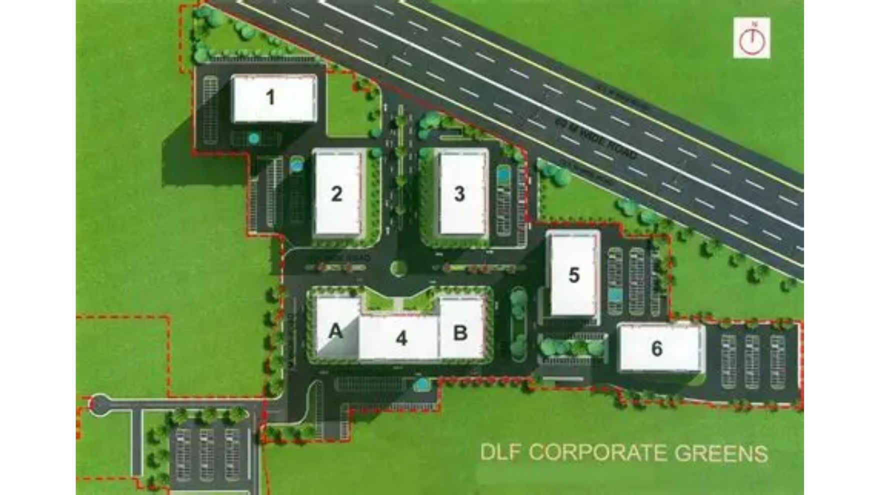 Dlf Corporate Green Sector 74 A Gurgaon Master Plan