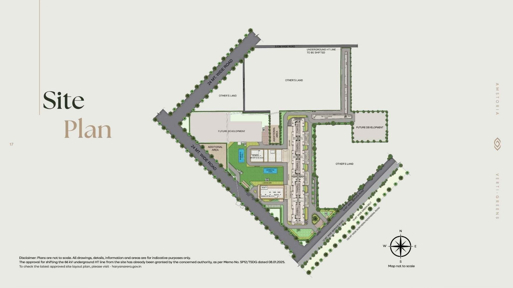 BPTP Verti Greens Gurgaon Master Plan