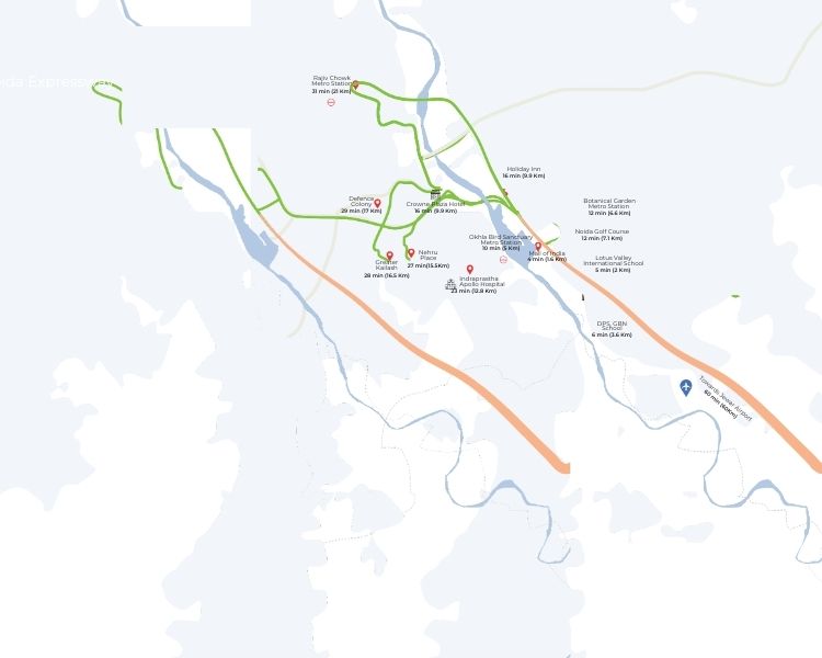 Max Estate 128 Location Map