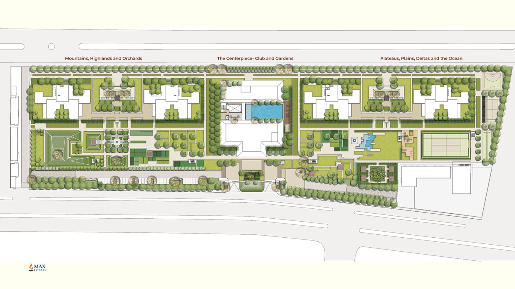 Max Estates 128 Sector 128 Noida Master Plan