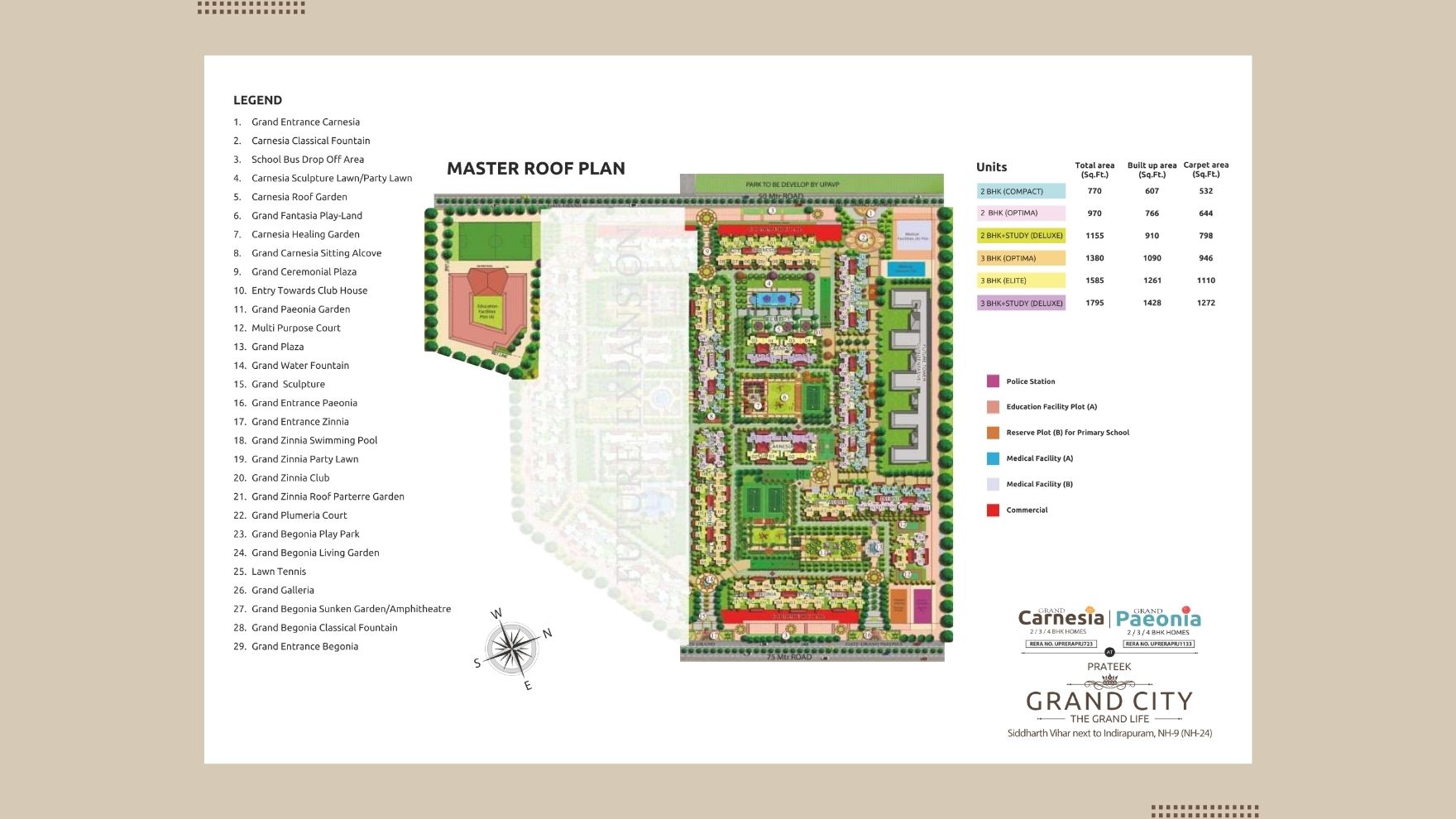 Prateek Grand City Master Plan