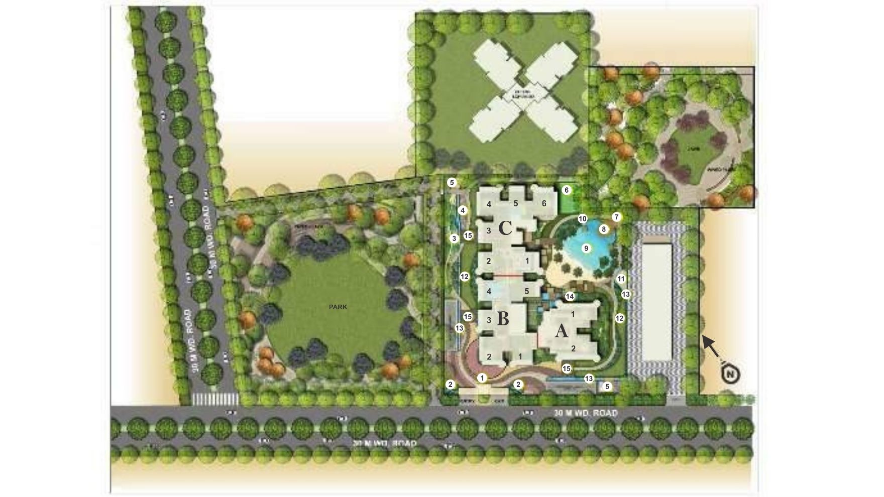 VVIP Namah Master Plan