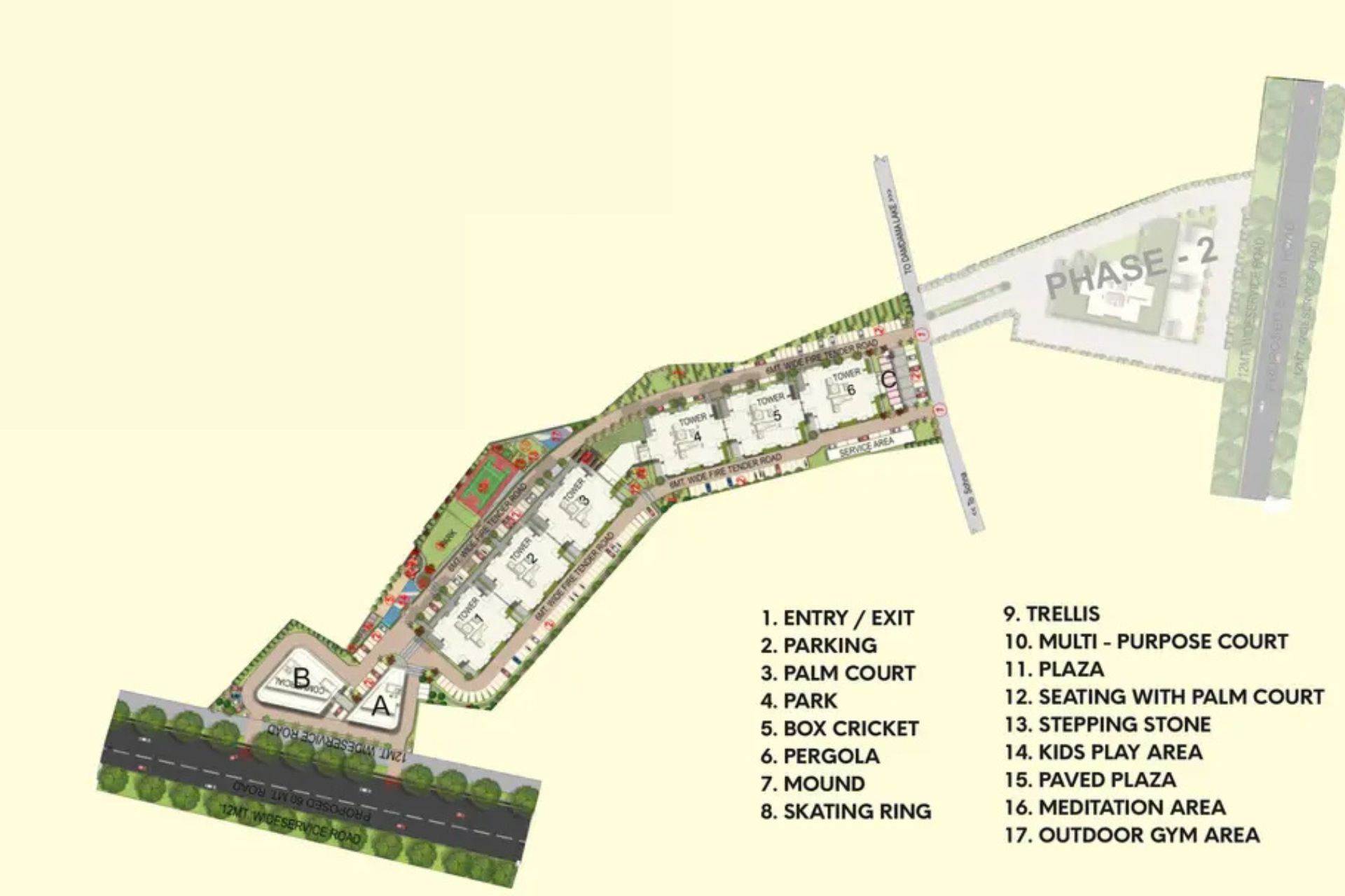 Ninex Sriflex City Affordable Apartments Master Plan