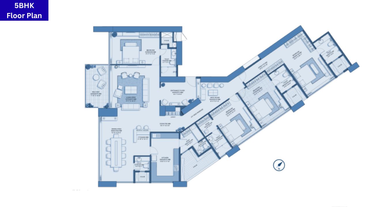 The Imperial I Tardeo Mumbai 5BHK Floor Plan