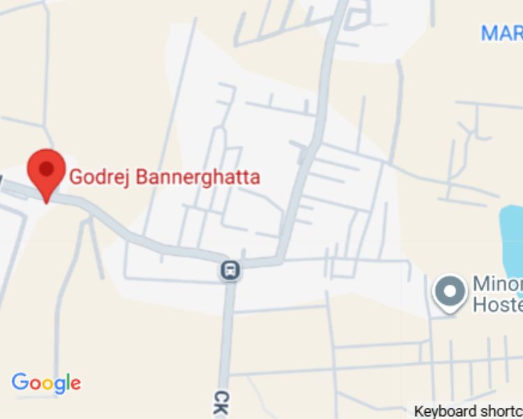 Godrej Bannerghatta Road Bangalore Location Map