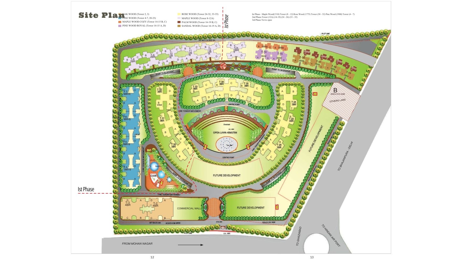 SVP Gulmohur Garden Master Plan